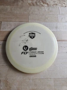Used SUPER RARE Discmania Glow C-Line FD3 INNOVA MADE Faded Ink SIMON SIG 175gš„ - Picture 1 of 9