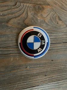 50th Anniversary Rear 74MM For BMW Emblem Logo Badge 511481323275 - Picture 1 of 2