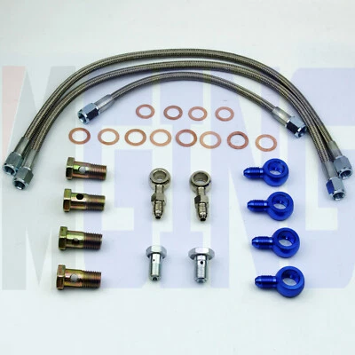 Línea de agua de aceite turbo para Nissan SR20DET CA180DET 200SX Silvia S13 S14 S15 Foto 1 de 4
