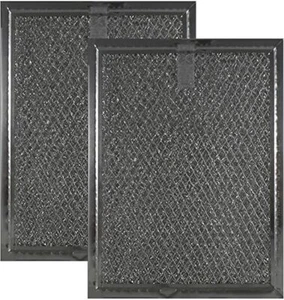 FILTRO DE MICROONDAS DE MALLA GE WB6X60 COMPATIBLE 6-3/8"" x 9-1/2"" x 3/32"" paquete de 2 - Imagen 1 de 1