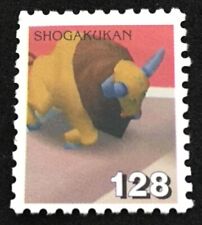Tauros Pokemon Stamp Shogakukan Japanese No.128 Rare Nintendo Japan F/S #3