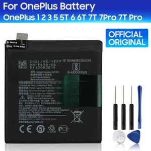 Batería de repuesto para OnePlus 7 Pro 7Pro 3 3T One Plus 1 2 5 1+ 5T 6T 7T Pro - Imagen 1 de 16
