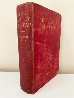 The Valley Of The Fear Sherlock Holmes Arthur Conan Doyle Smith & Elder 1915 1st - Image 1 of 2