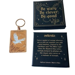 Llavero de metal Owlcrate The Shepard King The White Eagle Providence Card - Imagen 1 de 6