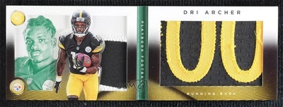 2014 Panini Playbook Rookie Booklet Green /5 Dri Archer #160 Rookie RC - Image 1 of 2
