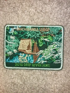 Boy Scout 2010 Deep River Calumet Council Michigamea OA 110 Historic Trail Patch - Picture 1 of 1