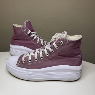 Chuck Taylor All Star Move Platform - Purple  Shoes Sneakers Women’s 10 - Image 1 of 4