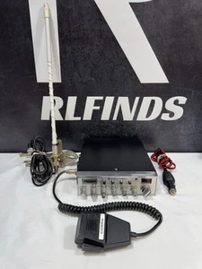 Cobra 148 GTL CB Radio With Mic Power Cord And Antenna Untested - Zdjęcie 1 z 8