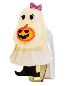 Bath and Body Works 2025 Ghost Girl spina da parete luce notturna Halloween nuovo con etichette - Foto 1 di 1