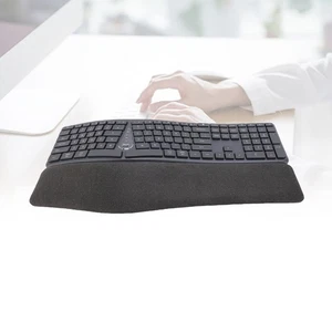 Ergonomic Keyboard 2.4G USB C Wireless Computer Keyboard For Computer Laptop - Picture 1 of 24