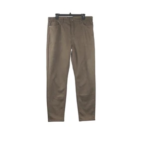 Banana Republic High Rise Skinny Pants Women's Size 32 14 Olive Green - Picture 1 of 9