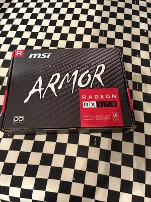 Tarjeta Gráfica MSI RX 570 ARMOR 4GB GDDR5 OC PROBADA + FUNCIONANDO Foto 1 de 4