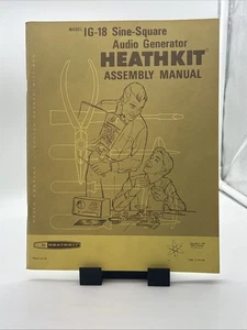 HEATHKIT Montageanleitung Sinus-Quadrat Audio Generator IG-18 - Bild 1 von 3