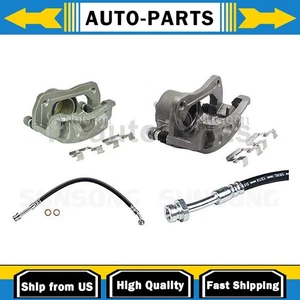 Front Brake Calipers Front Brake Hoses Line Fits 2011 Kia Sorento - Foto 1 di 12