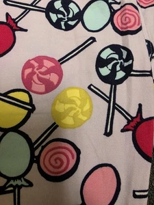 Lularoe L/XL Leggings kids-NEW- Patterned - Lollipops- Colorful - Picture 1 of 3