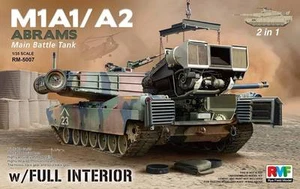 Rye Field Model 5007 1/35 M1A1/M1A2 Abrams MBT w/Full Interior - Picture 1 of 1