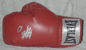 DAVID MORRELL SIGNED AUTO'D EVERLAST BOXING GLOVE JSA COA WBA CHAMP VS BENAVIDEZ - Picture 1 of 3
