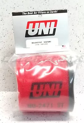 Suzuki LT80 1987-2006 Quad Runner Uni Filter Air Filter NU-2471ST Quadsport 80 - Image 1 of 2