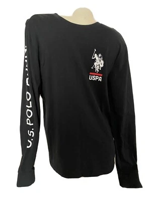 ⭐️ Polo Assn. EE. UU. NUEVO SIN ETIQUETAS para hombre Top manga larga talla mediana⭐️ Foto 1 de 4