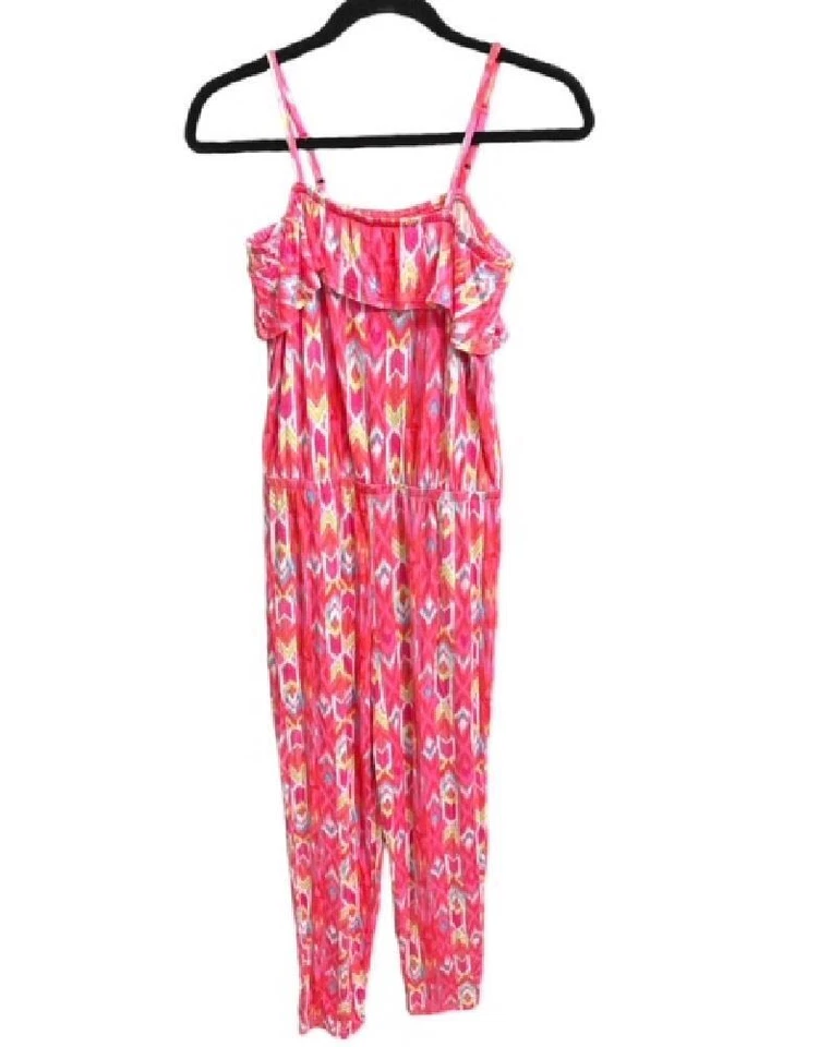 Gymboree Romper Girls size 14 Sunwashed Days Pink Adjustable Straps One Piece - Image 1 of 1