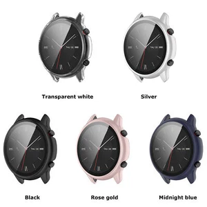 Für Amazfit GTR2 eSIM Uhrengehäuse gehärtetes Glas Uhrengehäuse Schutzhülle - Picture 1 of 17