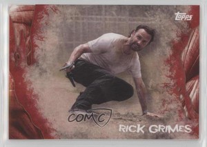 2016 Topps The Walking Dead Survival Box SP Variation Rick Grimes #1 2o7