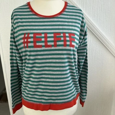 Next Elf Christmas Pyjamas Size 10 - Image 1 of 4