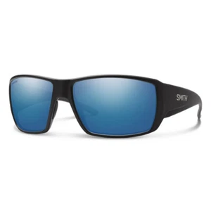 Smith Guides Choice Sunglasses - 2025 - Matte Black w/ChromaPop Polarized Blue - Picture 1 of 4