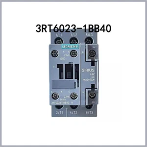 One Fast Shipping contactor 3RT6023-1BB40 DC24V 3RT60231BB40 Brand new SIEMENS - Picture 1 of 5