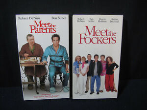 Meet the Parents and Meet the Fockers [VHS] Ben Stiller Robert De Niro