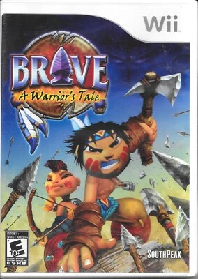 BRAVE A WARRIOR,S TALE-2007-Nintendo Wii-+ MANUAL-FREE SHIPPING IN CANADA - Image 1 of 2