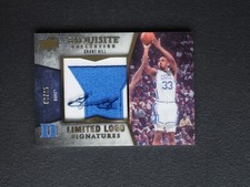 2012/13 Upper Deck UD Exquisite Grant Hill AUTO Autograph Duke Patch #08/25 NMMT