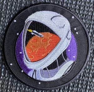 "PARCHE SPACEX STARMAN A MARS BFR - BASADO EN LA MISIÓN DE ASTRONAUTA DM2 NASA - 3,5""" - Imagen 1 de 1