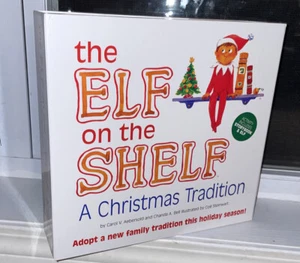 Elf On The Shelf Scout Brown Hair Blue Eyes Light Skin BOY Girl Doll & Book 2005 - Picture 1 of 7