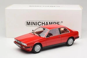 Minichamps 1/18 #123501 Maserati BiTurbo Coupe 1982 Red Color Resin Model - Picture 1 of 9