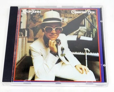 Elton John Greatest Hits (Vintage CD 1992 Polydor P2-12532) 1974 Classic Rock Foto 1 de 4