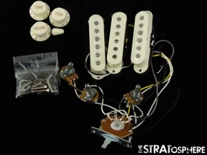 Fender Squier Classic Vibe 60s Strat PICKUPS POTS KNOBS Stratocaster Guitar - Picture 1 of 2