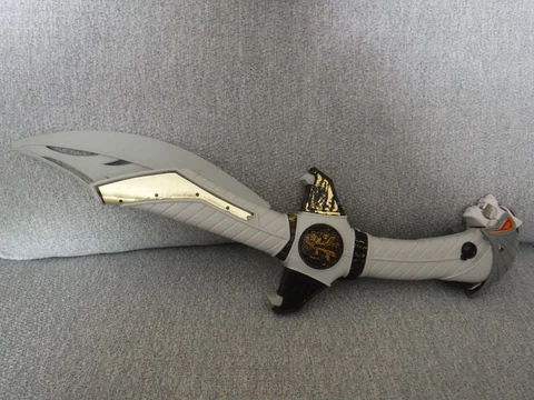 MMPR Power Rangers SABA THE TALKING TIGER SABER Sword *doesn't work 1994 Bandai Cover