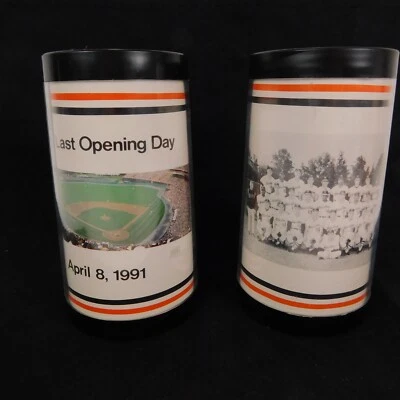 2 tazas de cerveza Coors 1969 Baltimore Orioles último día de apertura estadio conmemorativo de colección Foto 1 de 4