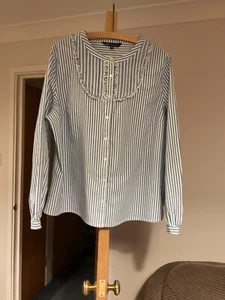 Crew Clothing Ladies Cotton Blouse, Size 18 - Picture 1 of 3