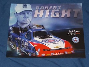 2015 ROBERT HIGHT AAA of SOUTHERN CALIFORNIA FUNNY CAR NHRA POSTCARD - Picture 1 of 1