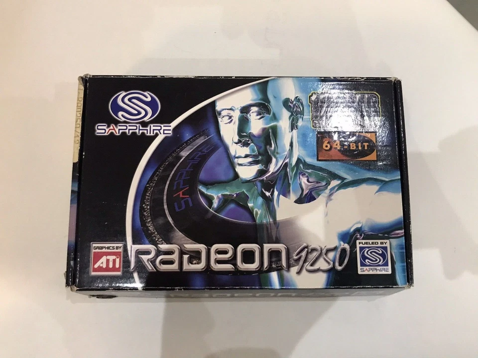 Radeon Sapphire 9250 128MB AGP   **  NEW / BOXED ** - Image 1 of 4