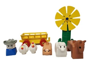 Vintage Lego Duplo Playville Barnyard 2641-1 Missing Fence - Picture 1 of 11