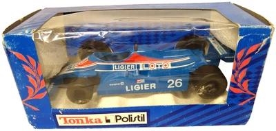 Tonka Polistil F1 1981 Talbot Ligier JS 17 LOTO Die Cast 1:23 Modelo #26 1982 Foto 1 de 4