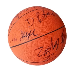 Baloncesto firmado Portland Trail Blazers 1989-90 14 autos JSA Petrovic Drexler - Imagen 1 de 12