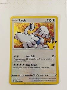 Lugia 022/025 Holo Rare Celebrations 25th Anniversary Pokemon Card NM - Picture 1 of 1