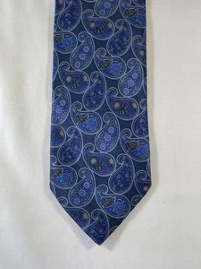 Ermenegildo Zegna silk tie - blue paisley - Imagen 1 de 6