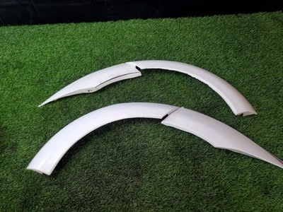 Old Rare JDM Mitsubishi EVO Lancer 6 Rear Wheel Arch Extensions - Image 1 of 4