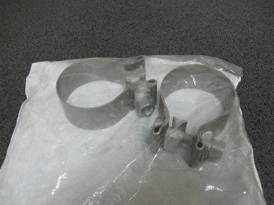 Mopar 0469 5220 AB Exhaust Clamp 2 Pack Chrysler Dodge Plymouth Jeep New Genuine Foto 1 de 2