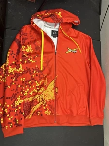 Can-Am Team BRP Full Zip Lined Hoodie Jacke Herren Gr. XL Orange Langarm - Bild 1 von 6